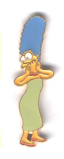 Marge står